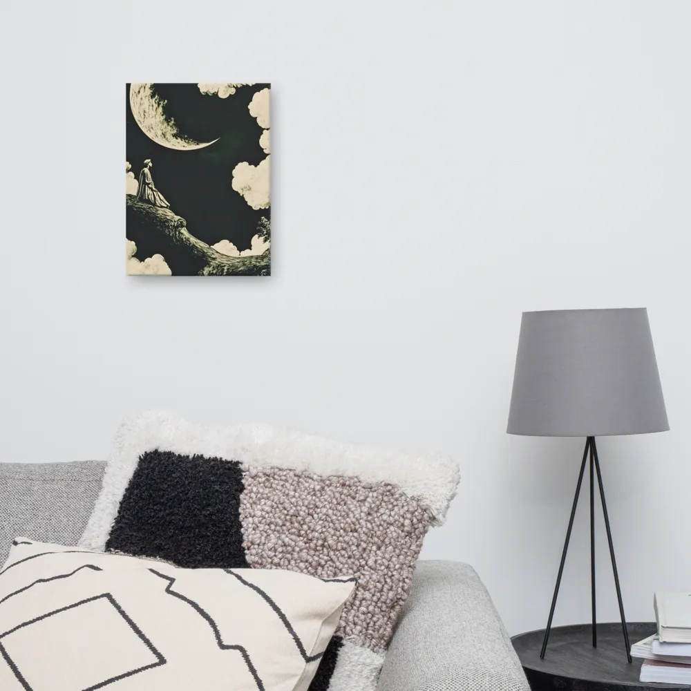 Whispers of the Moon | Canvas | 12″×16″