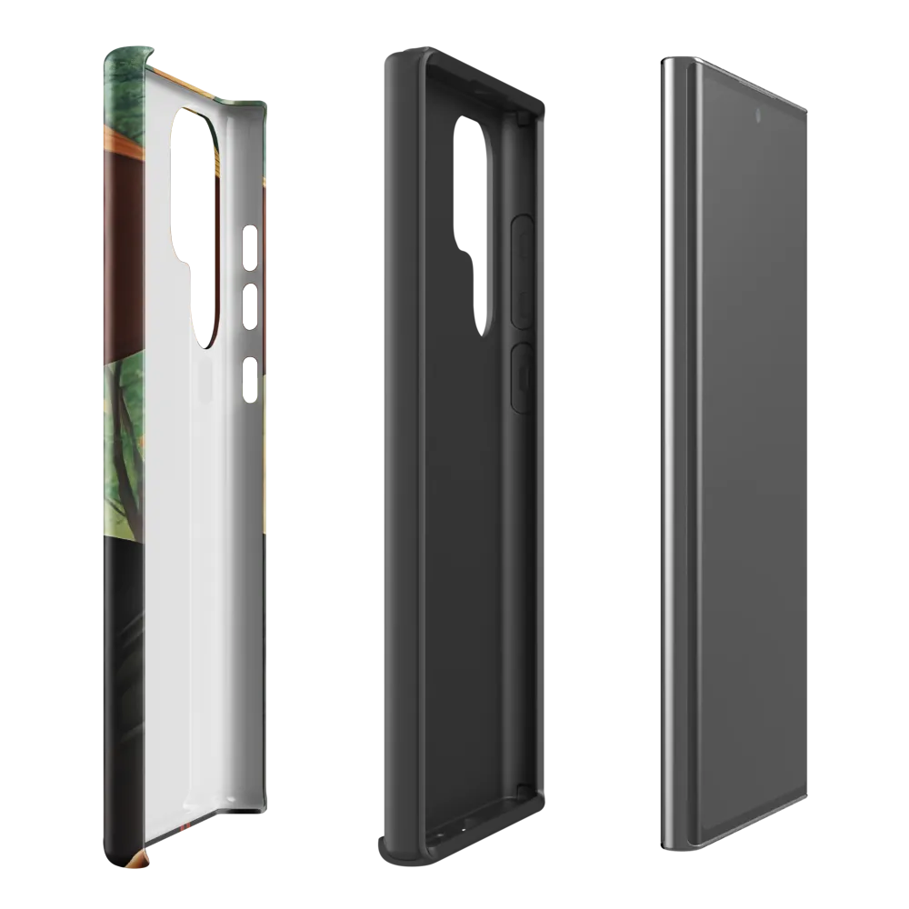 Elegance in Tranquility | Phone Case |  S22 Ultra | Tough Case | Glossy
