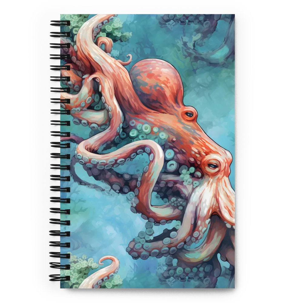 Dancing in the Depths | Spiral Notebook