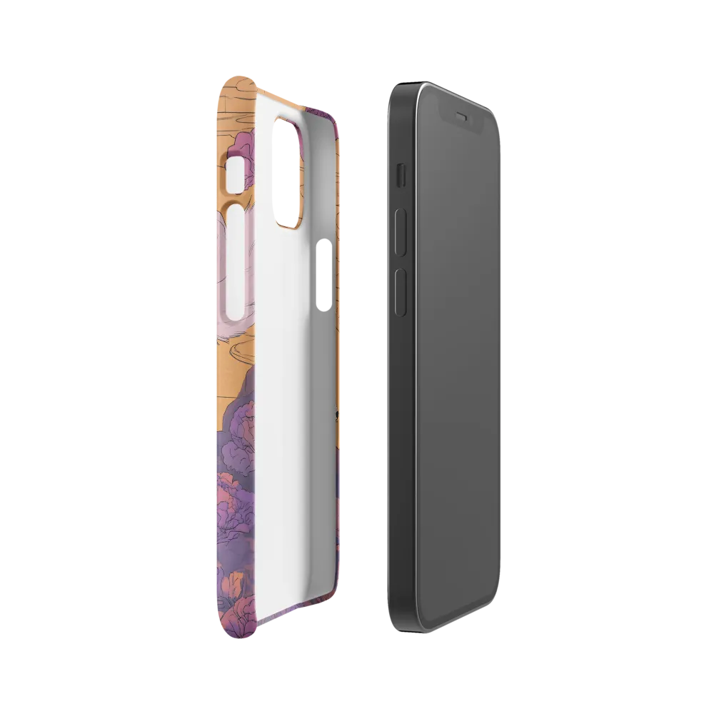 Whispers of the Violet Dawn | Phone Case |  12 Mini | Snap Case | Matte