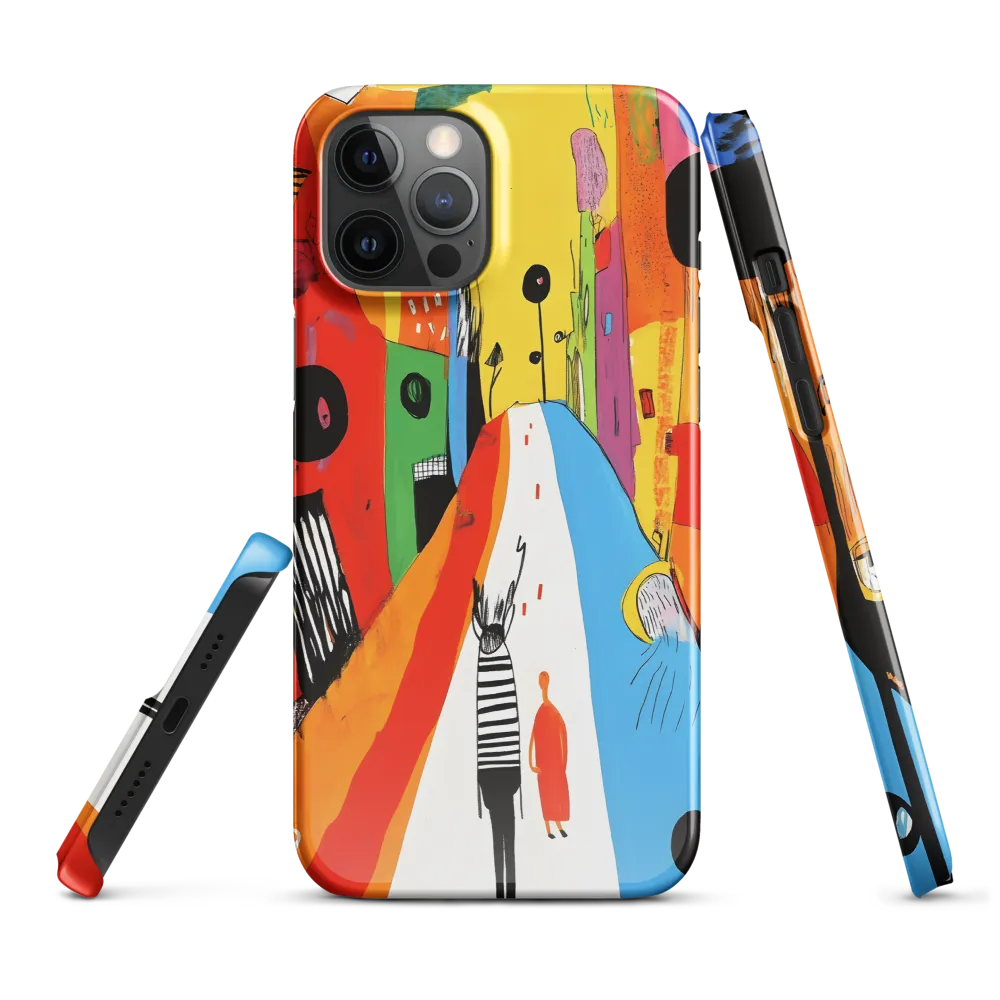 Vibrant Urban Journey | Phone Case |  12 Pro Max | Snap Case | Glossy