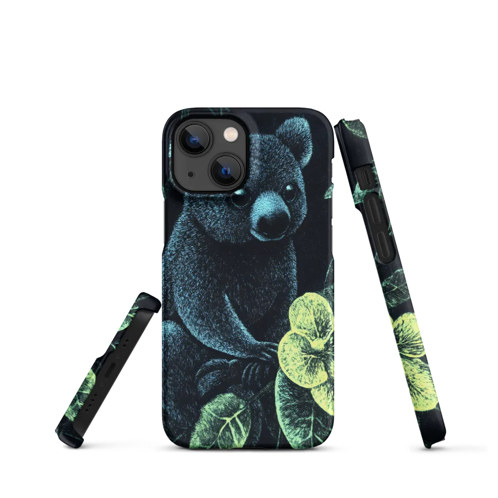 Whispers of Nature: The Enigmatic Koala | Phone Case |  13 Mini | Snap Case | Matte