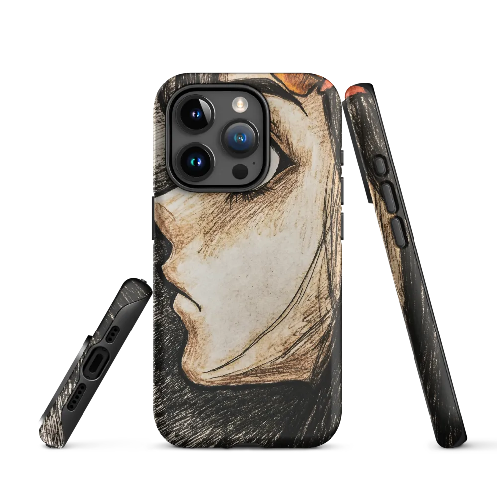 Reflections in Profile | Phone Case |  15 Pro | Tough Case | Matte