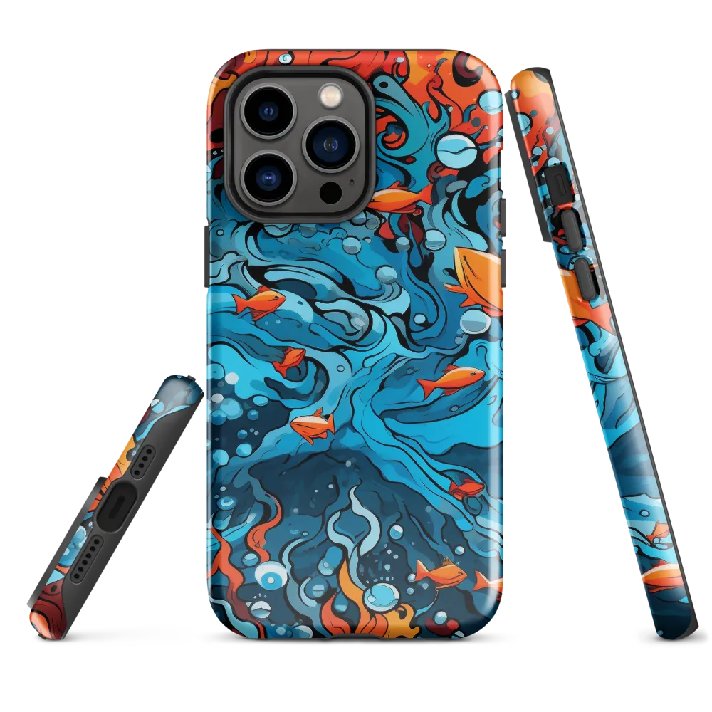 Fluid Harmony: Ocean and Flames