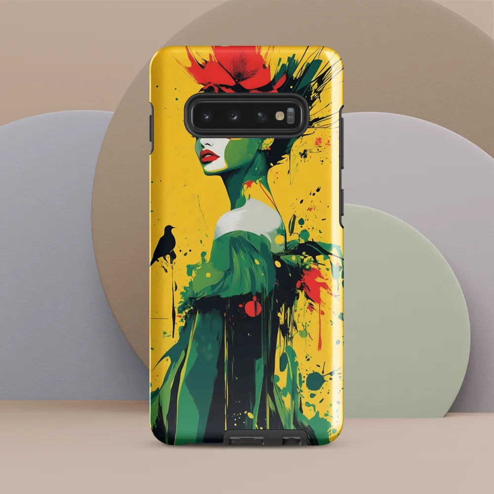 Echoes of Vibrance | Phone Case |  S10 Plus | Tough Case | Glossy