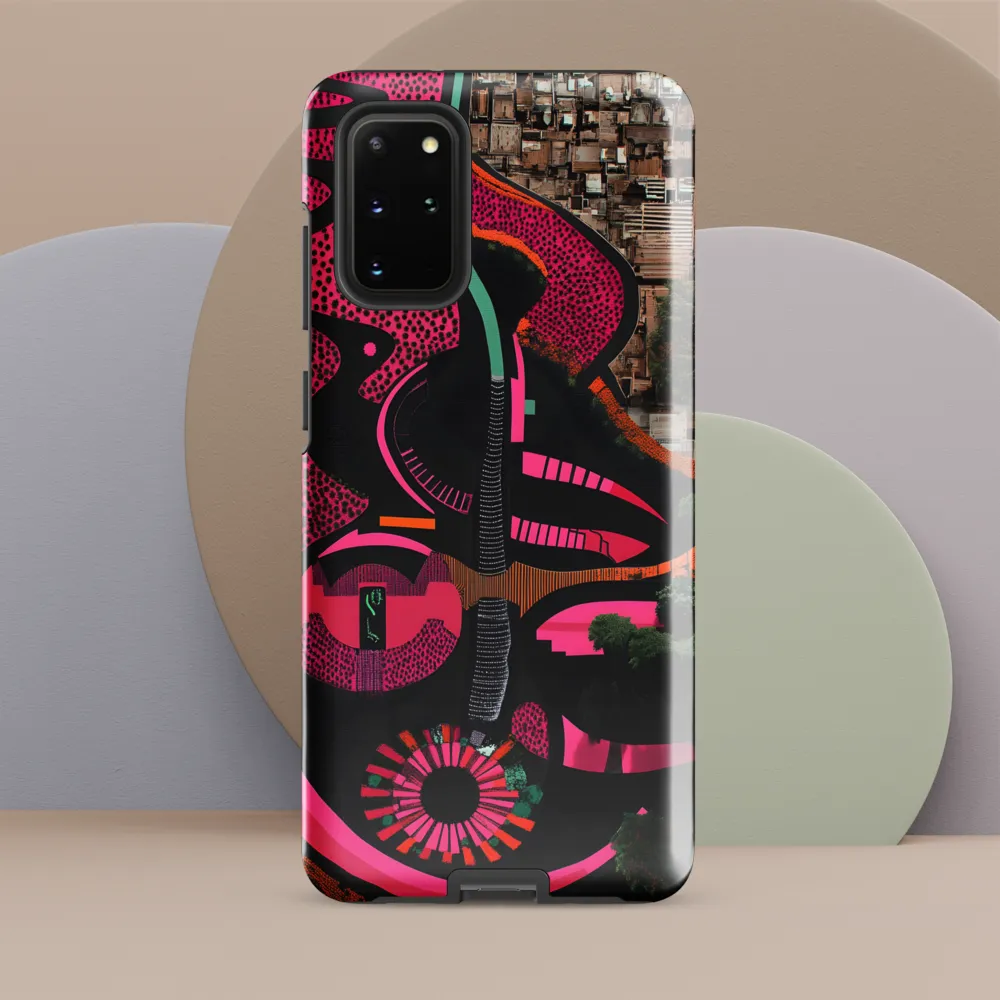 Urban Symphony in Pink