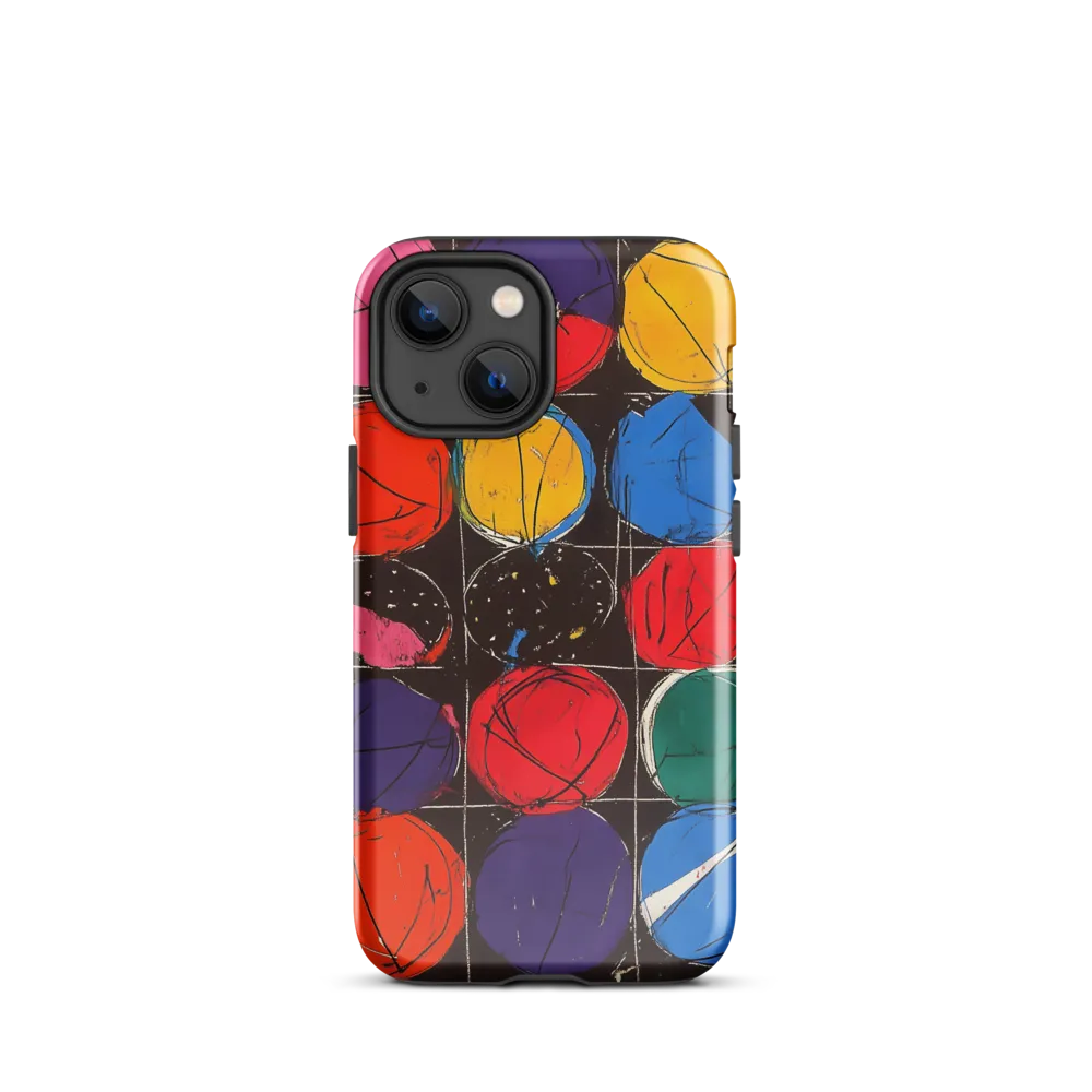Colorful Circles in Abstract Harmony