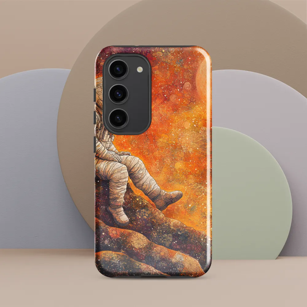 A Cosmic Solitude | Phone Case |  S23 | Tough Case | Glossy