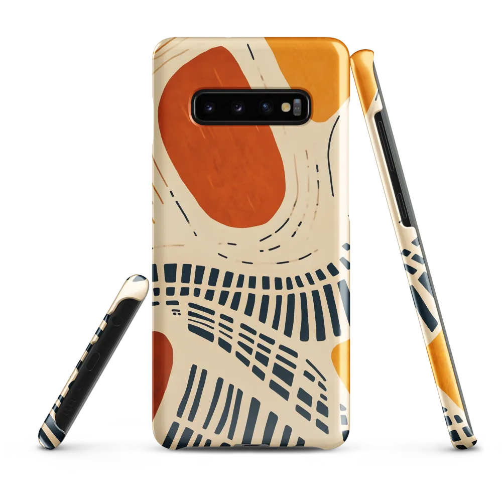 Urban Patterns in Harmony | Phone Case |  S10 Plus | Snap Case | Glossy