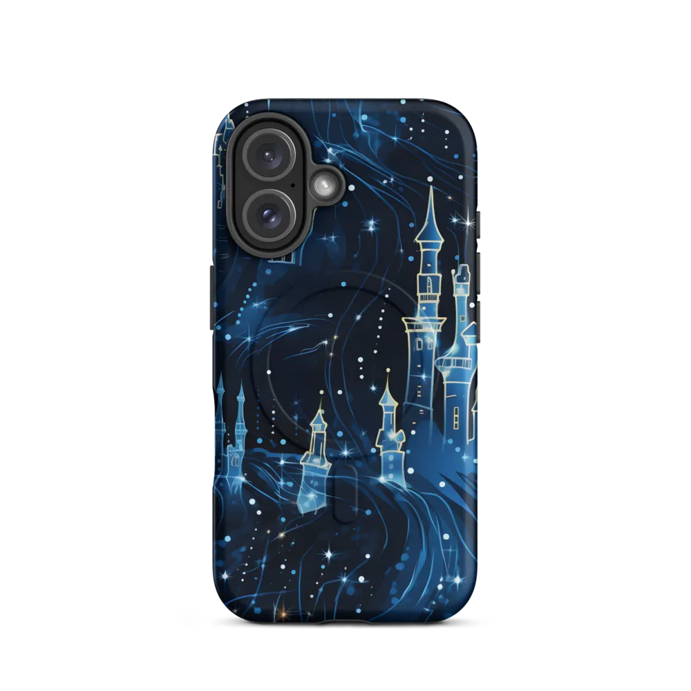 Dreamy Castles in a Starry Sky | Phone Case |  16 | MagSafe® Tough Case | Matte