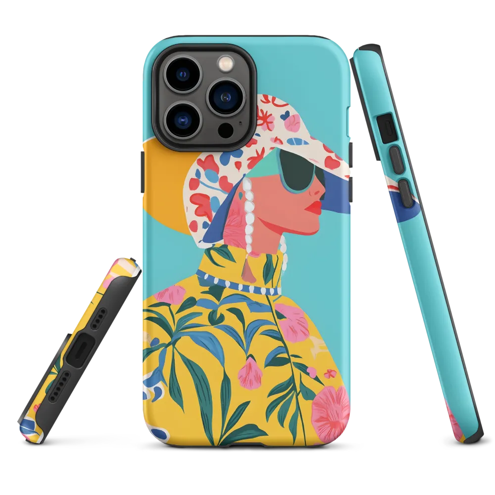 Tropical Confidence: A Fashion Portrait