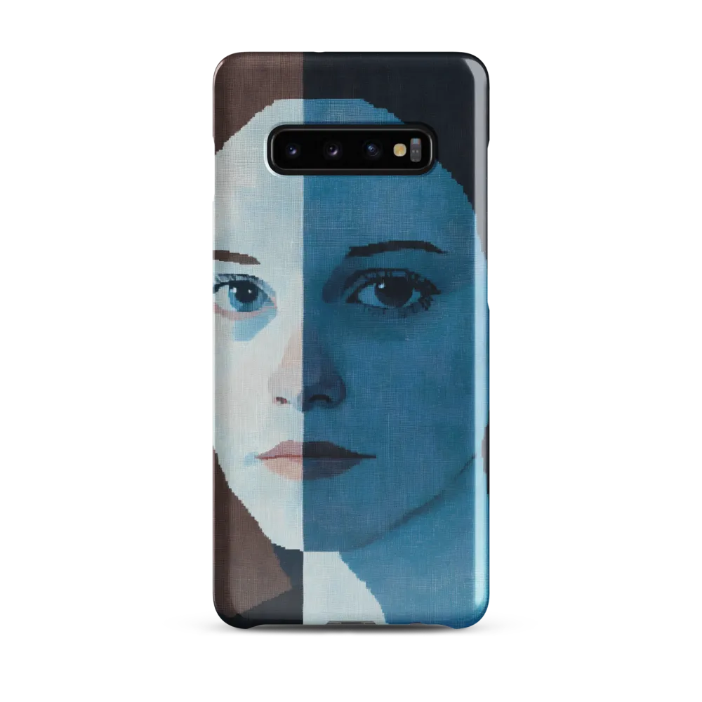 Duality in Blue | Phone Case |  S10 Plus | Snap Case | Glossy