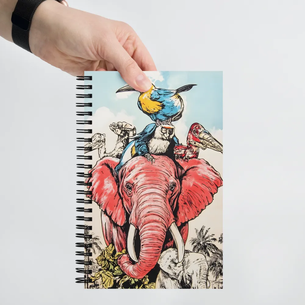 The Playful Parade | Spiral Notebook