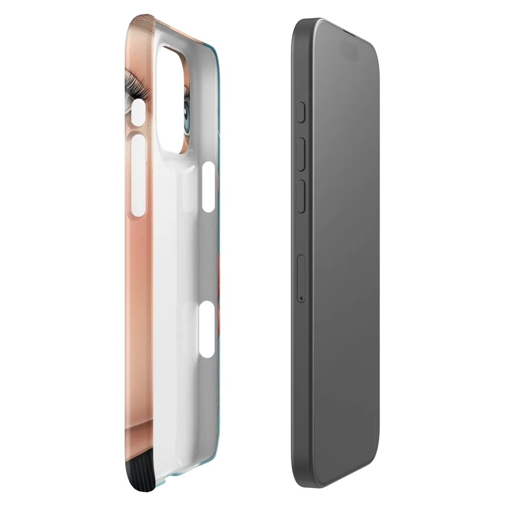 Serenity in Blue | Phone Case |  16 Pro Max | Snap Case | Glossy
