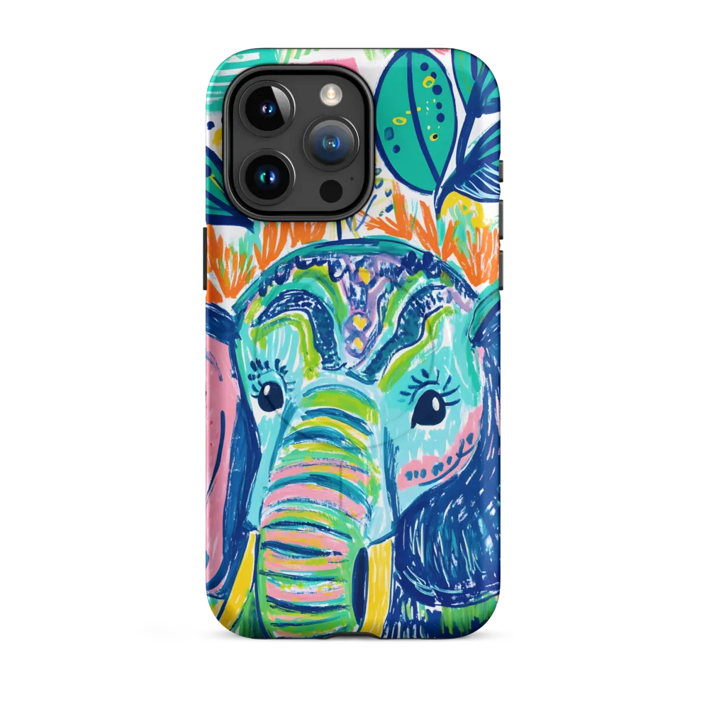 Whimsical Elephant Portrait