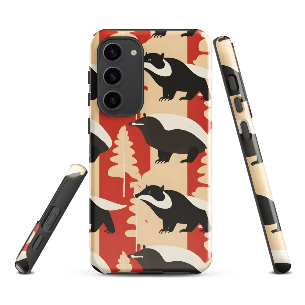 Wildlife Pattern: The Badger Tale