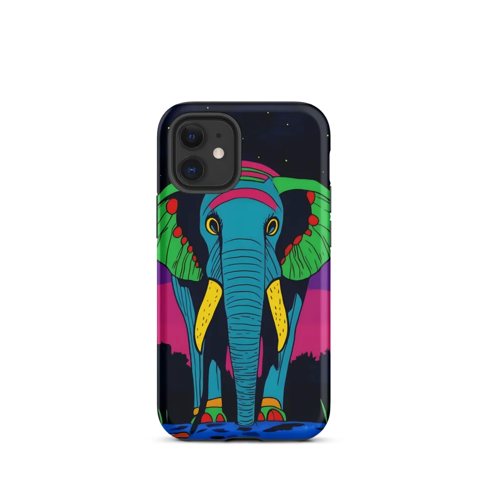 Whimsical Majesty: The Vibrant Elephant