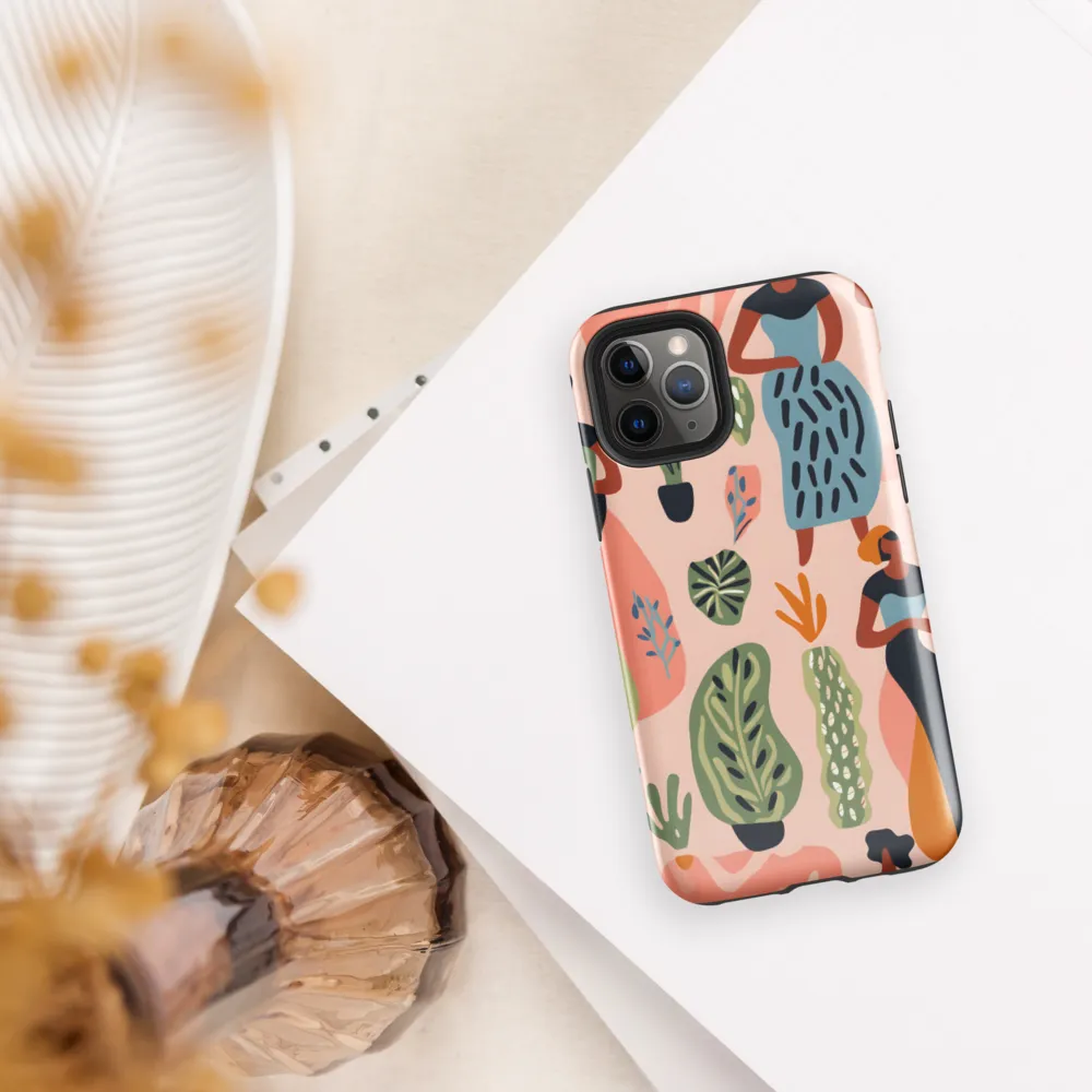 Harmony of Nature and Femininity | Phone Case |  11 Pro | Tough Case | Glossy