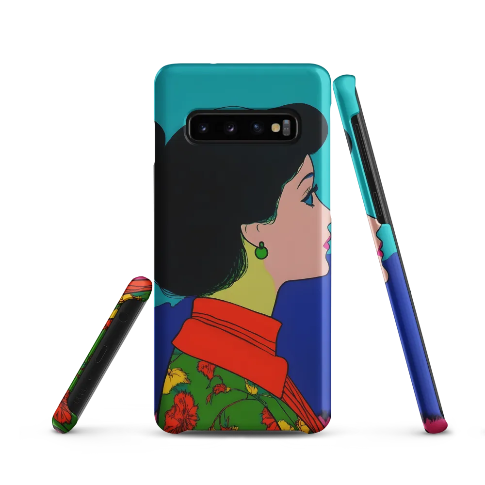 Whispers of Color: A Pop Art Portrait