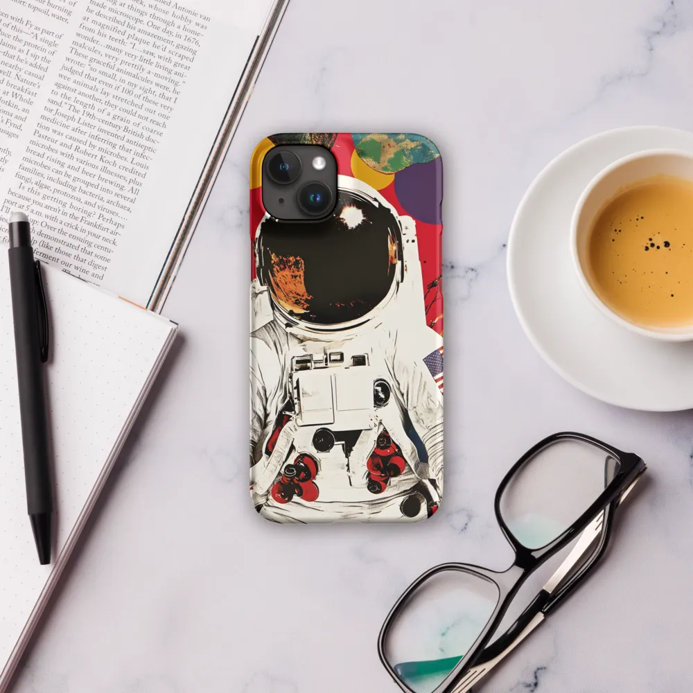 Cosmic Exploration: The Astronaut's Journey | Phone Case |  15 Plus | Snap Case | Matte