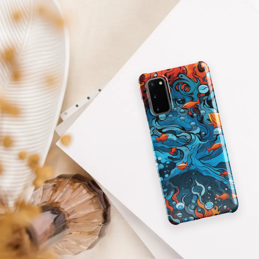 Fluid Harmony: Ocean and Flames