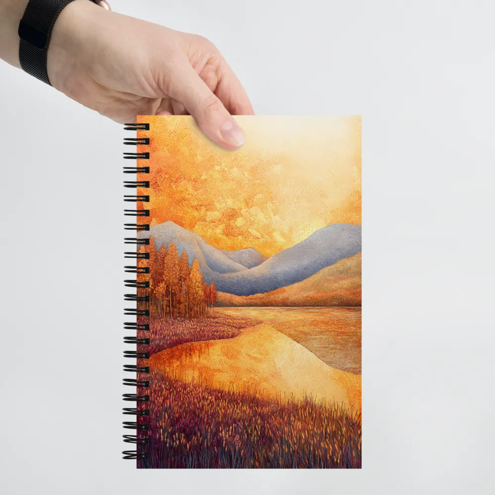 Whispers of Dusk | Spiral Notebook