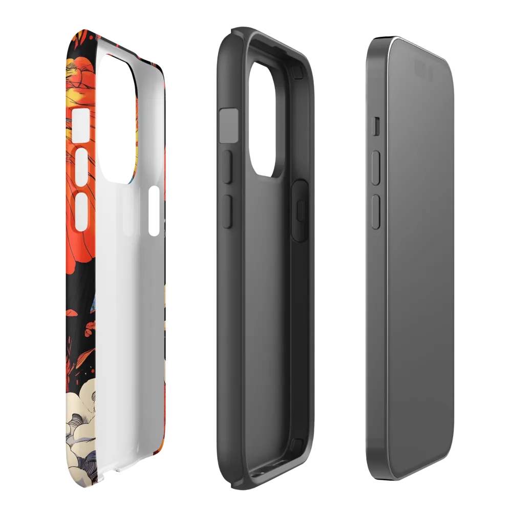 Majesty of the Floral Elephant | Phone Case |  14 Pro | Tough Case | Matte