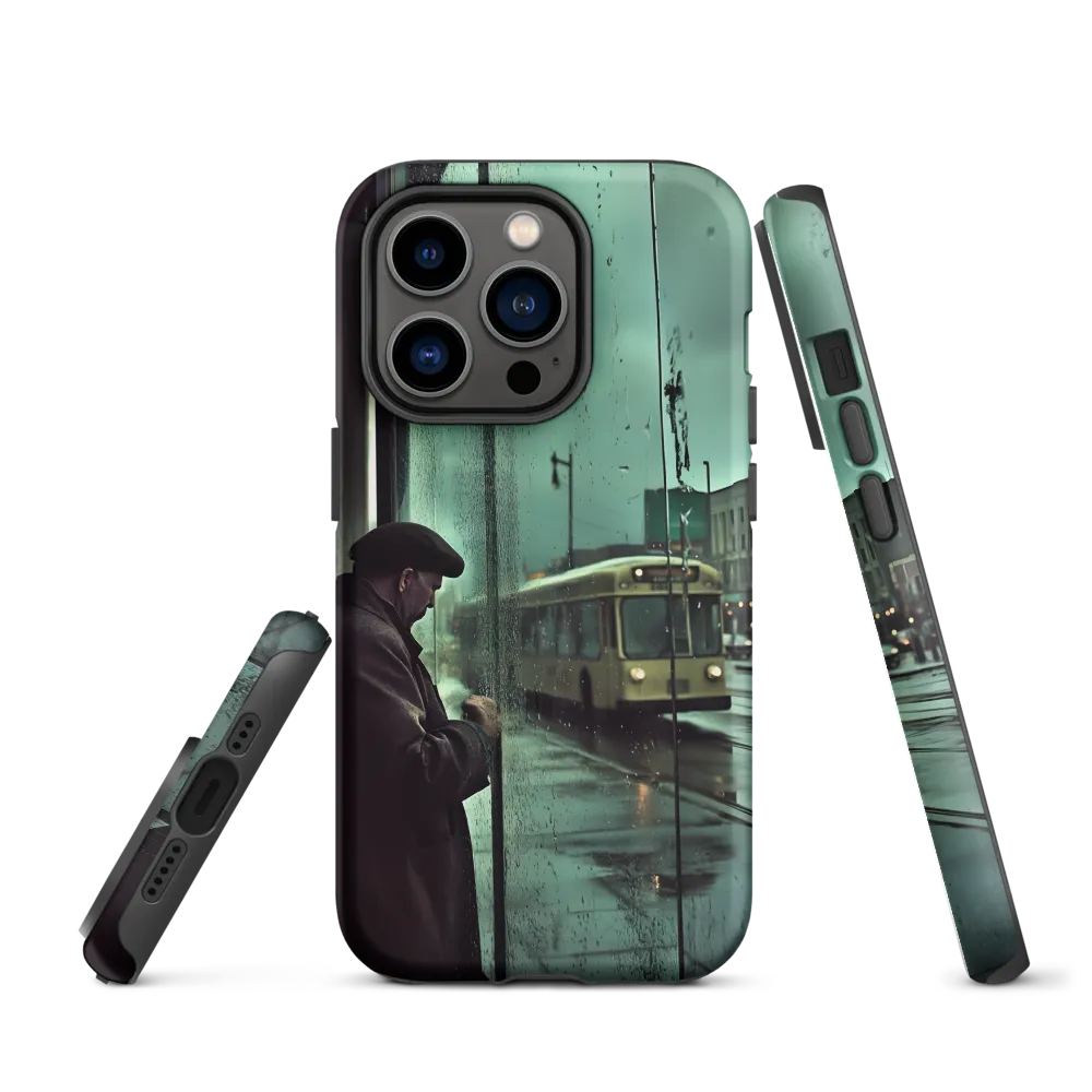 Reflective Moments in the Rain | Phone Case |  14 Pro | Tough Case | Matte