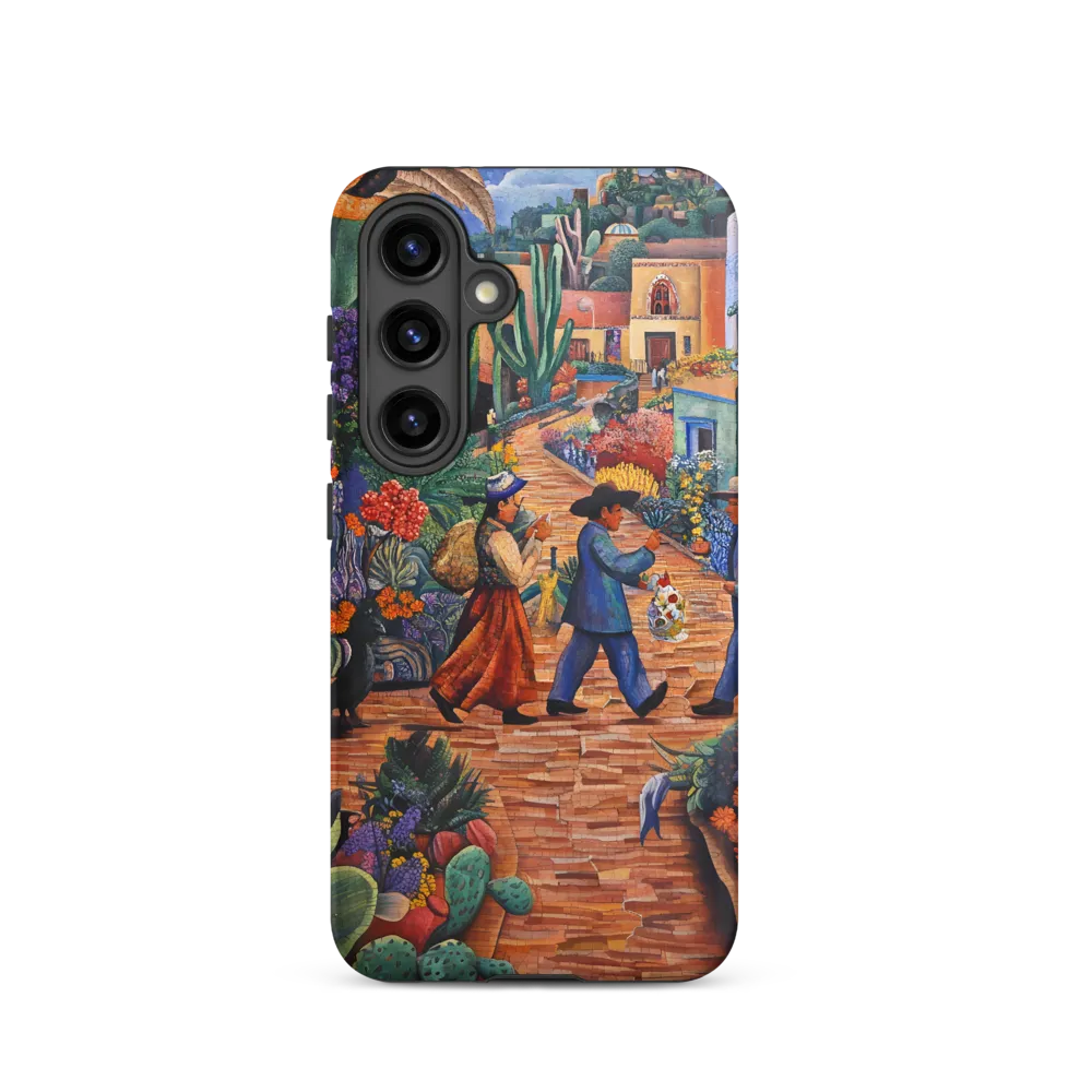 A Mosaic Journey Through Colorful Landscapes
