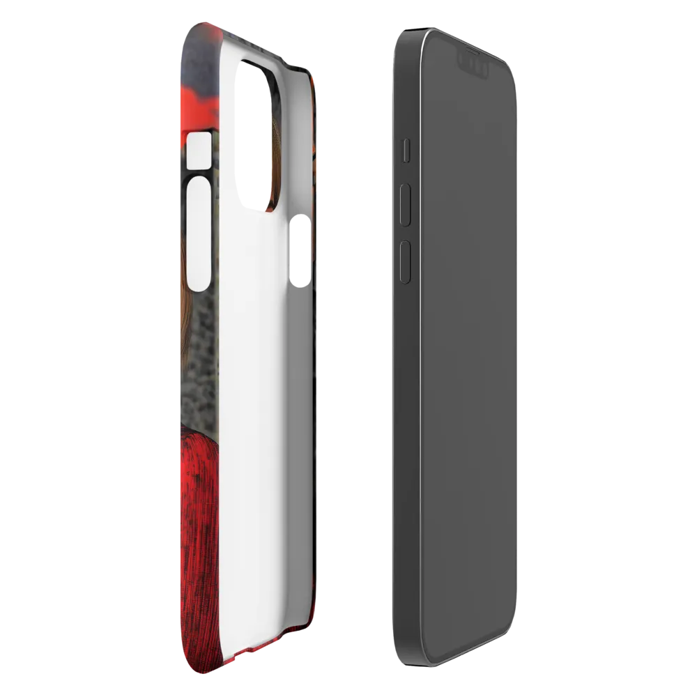 Mystique of the Scarlet Embrace | Phone Case |  13 Pro Max | Snap Case | Matte