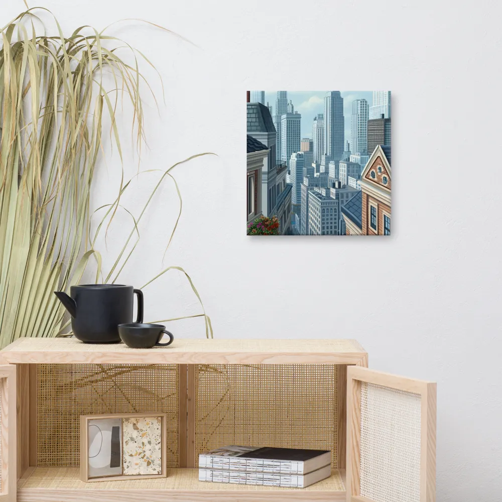 Urban Symphony | Canvas | 16″×16″
