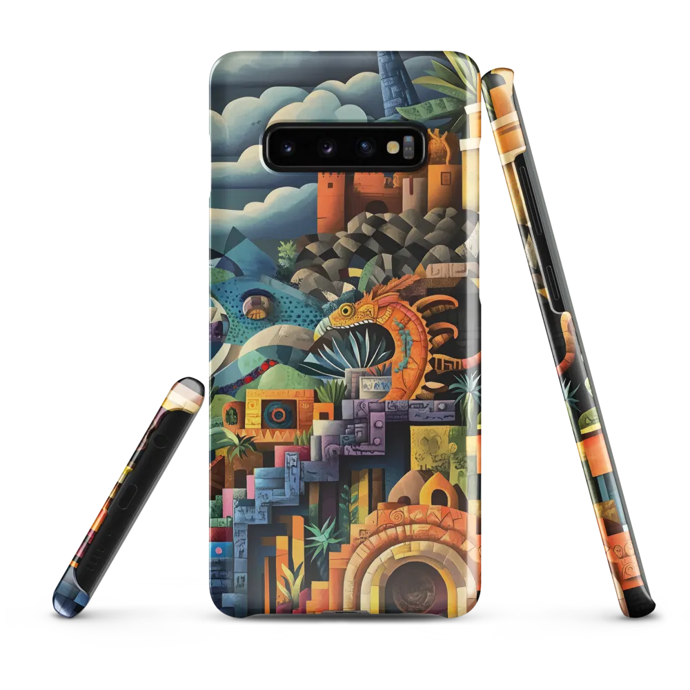 Embrace of the Mythical Landscape | Phone Case |  S10 Plus | Snap Case | Glossy