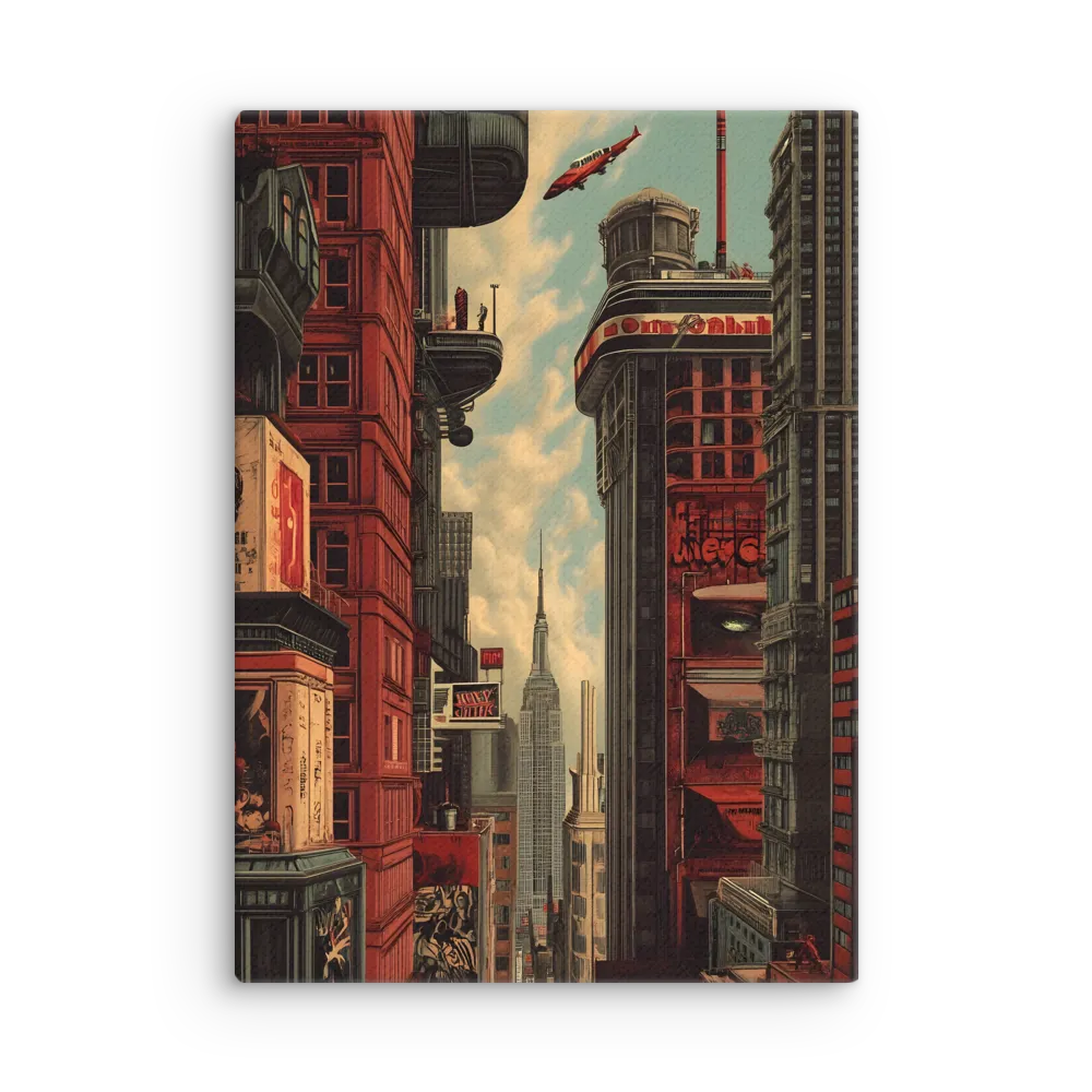 A Glimpse of Tomorrow: Urban Ambition | Thin Canvas | 20″×28″