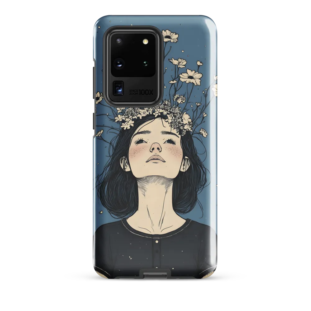 Floral Serenity: A Portrait of Tranquility