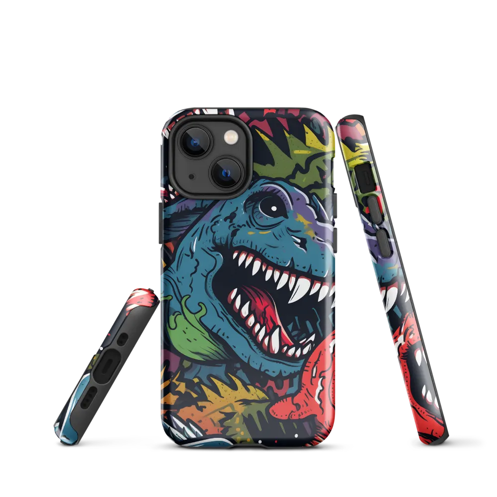 Dino Mania: A Colorful Frenzy