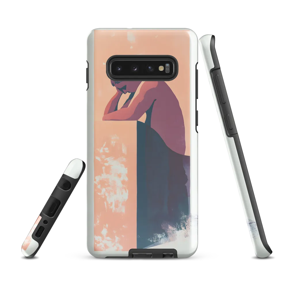 Contemplation in Solitude | Phone Case |  S10 Plus | Tough Case | Glossy