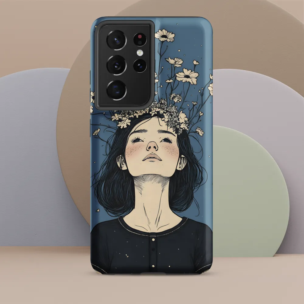 Floral Serenity: A Portrait of Tranquility