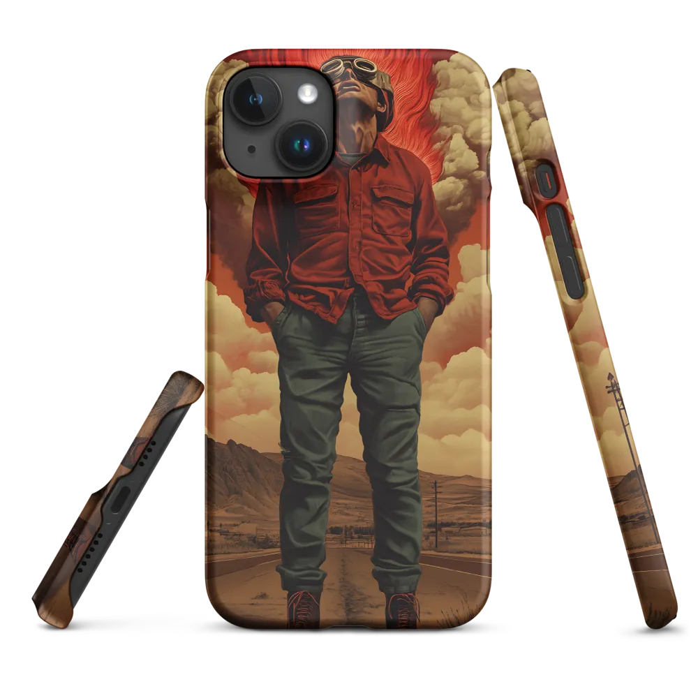 Defiant Spirit in a Surreal Landscape