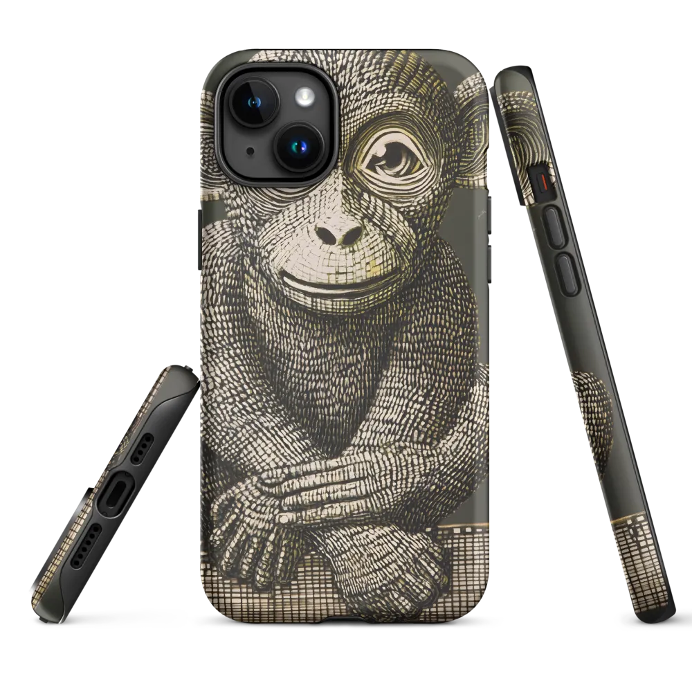 Intricate Primate Portrait