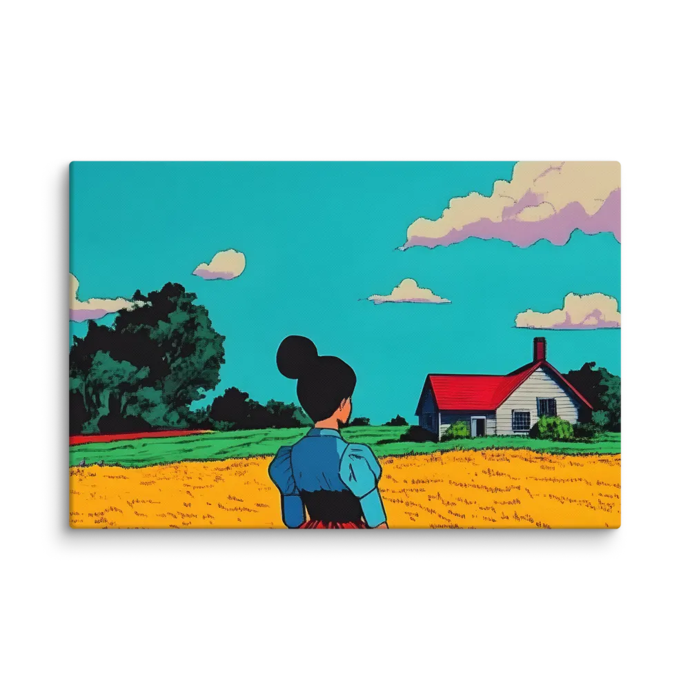 Whispers of a Sunlit Meadow | Canvas | 20″×30″