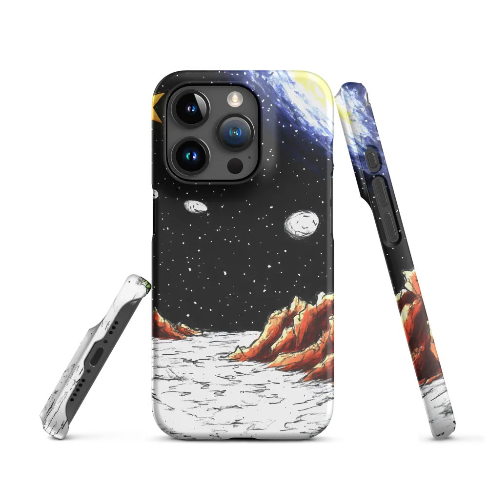 Crimson Cliffs Beneath a Star Field