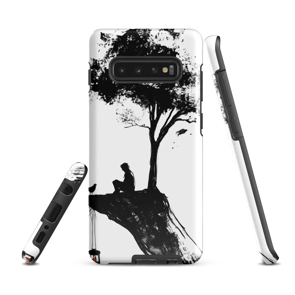 Whispers of Contemplation | Phone Case |  S10 Plus | Tough Case | Glossy