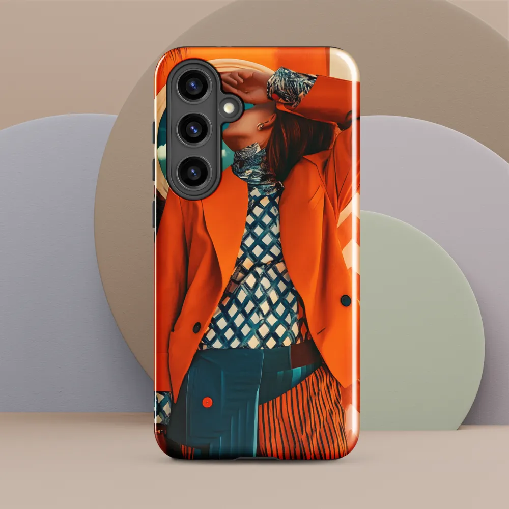 Vibrant Interplay: A Fusion of Fashion and Nature