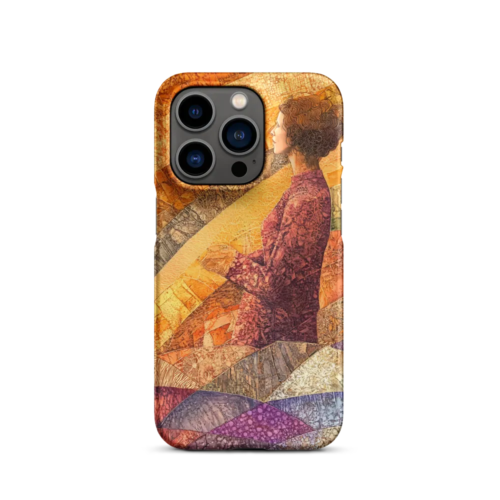 Whispers of Contemplation | Phone Case |  14 Pro | Snap Case | Matte