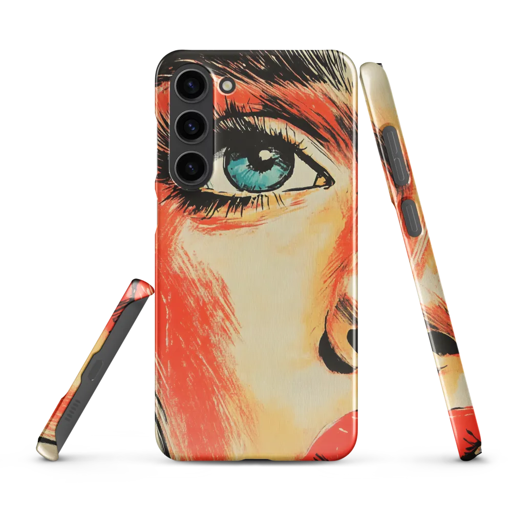 Intense Gaze: A Pop Art Portrait