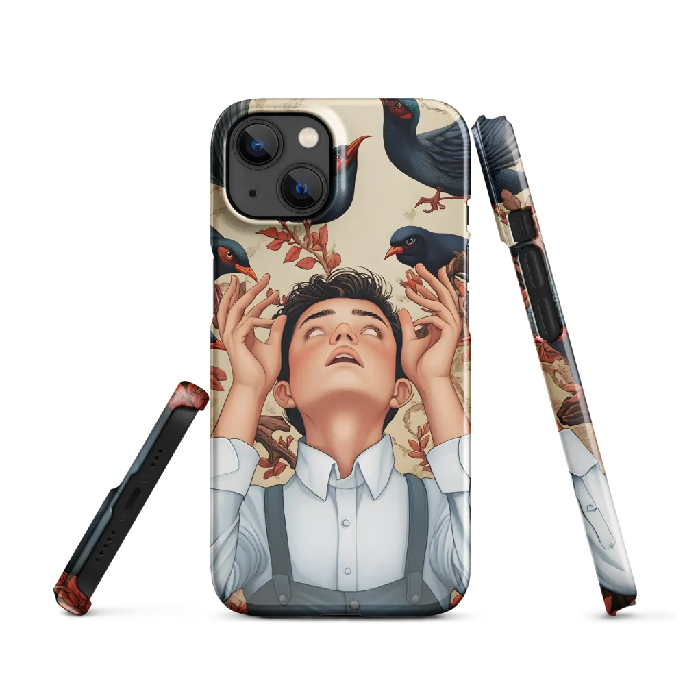 Whispers of Flight | Phone Case |  13 | Snap Case | Glossy