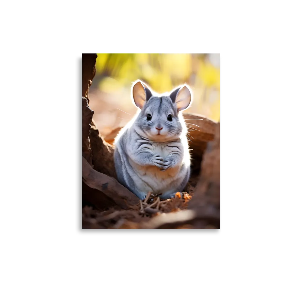 Gentle Whispers of Nature: The Chinchilla