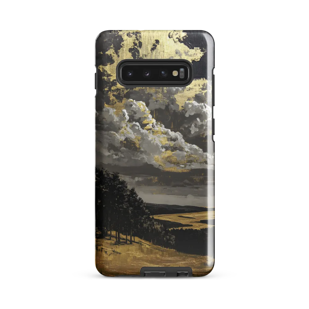 Golden Serenity in a Dramatic Sky | Phone Case |  S10 Plus | Tough Case | Glossy