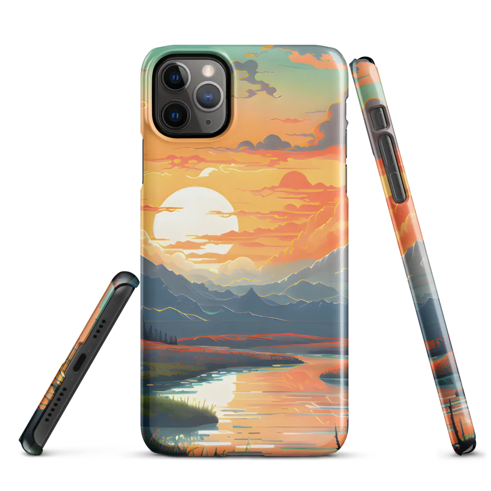 Serenity at Dusk | Phone Case |  11 Pro Max | Snap Case | Glossy