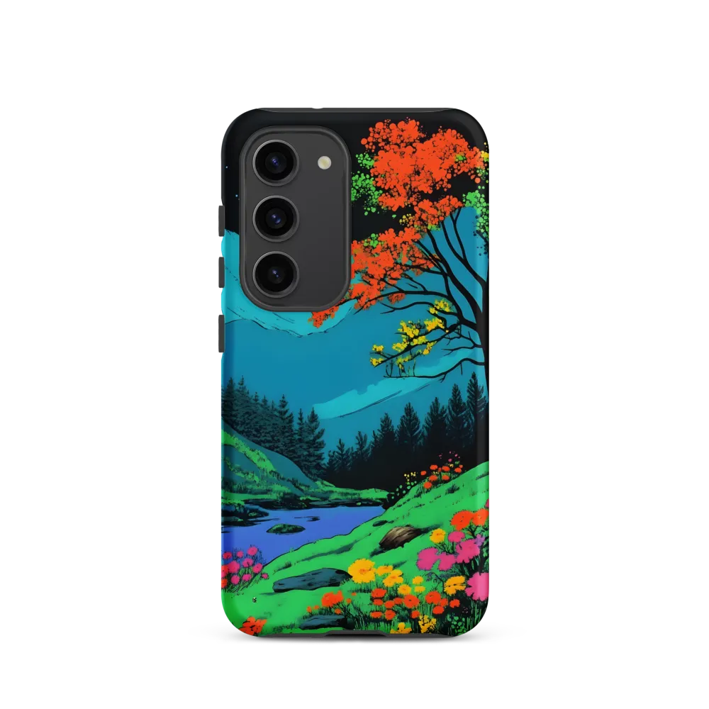 Neon Dreams: A Vibrant Landscape